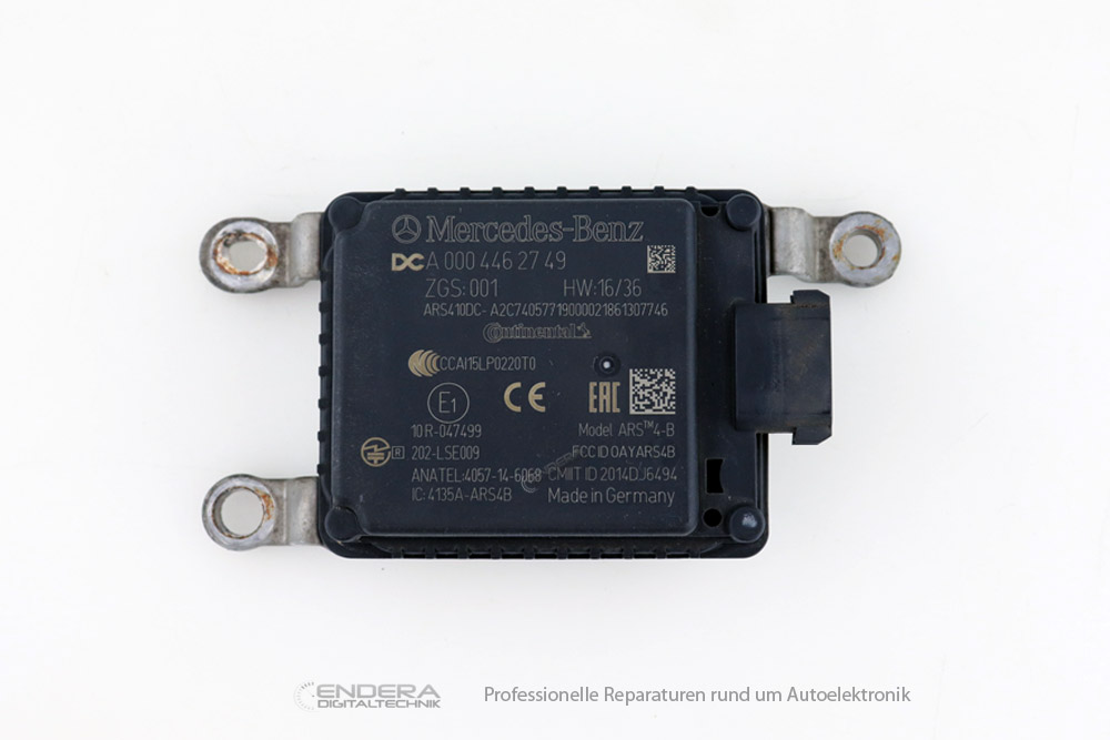 Frontradarsensor RDF Steuergerät Reparatur Mercedes Atego II